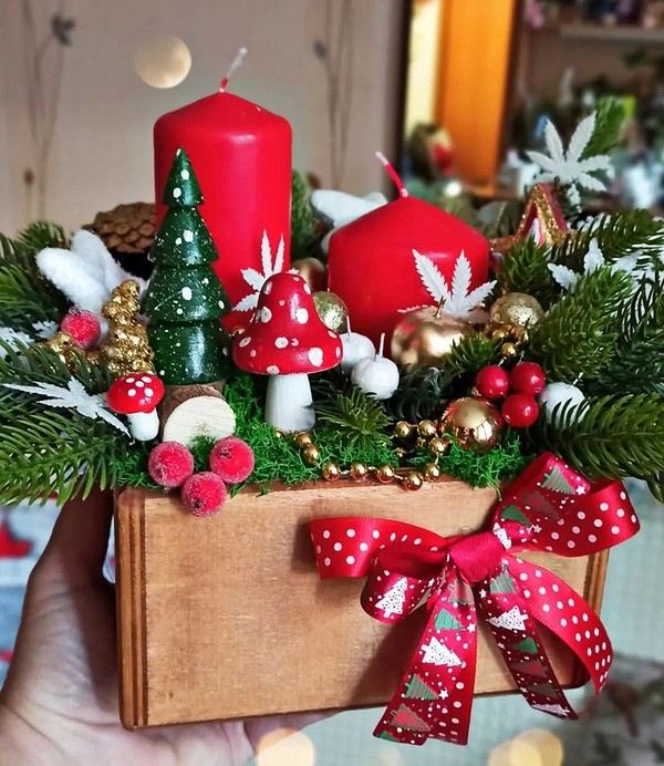 Новогодние свечи