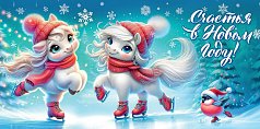  Конверт для денег "Счастья в Новом Году!"
