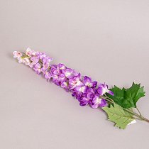 Левкой,  90см,  32 цветочка,  3 листа,  сиреневый