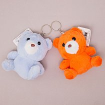 Мягкая игрушка - брелок "Мишка" ассорти 12 см  
