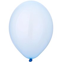 Шар14" Кристалл  синий/Bubble Blue (50 шт./уп, )  /В
