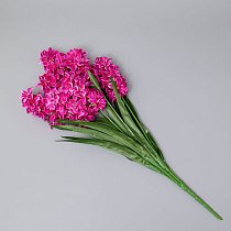 Букет гиацинтов 65см,  7 цветов,  сиреневый