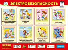 Плакат "Электробезопасность"