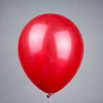 Шар12'' Металлик красный/Red (50 шт./уп.) /БК