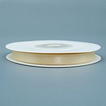 Лента атлас 0,6 см,  айвори,  25ярд (22,85 м)