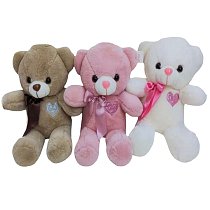 Мягкая игрушка Медведь сердце 40 см 