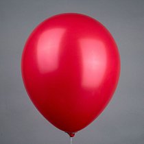 Шар12'' Пастель красный/Red (50 шт./уп.) /БК