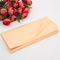Бумага тишью перламутр 50х66см,  карамель,  14гр/м2 (10 шт./уп.)
