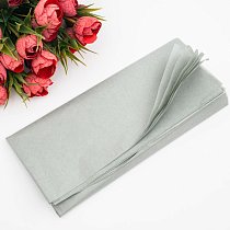 Бумага тишью 50х66см,  серая (10 шт./уп.)