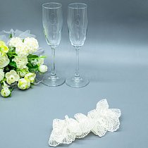 Подвязка айвори Новинка (размер M)