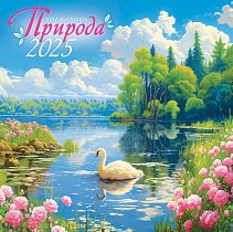 Календари скрепка ПК Природа. Очарование природы 2025