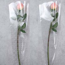 Конус на 1 розу 21х80 рис/рис (50 шт./уп.)