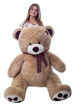 Мягкая игрушка Медведь Тони 80/145 см,  кофейный 