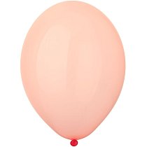 Шар14" Кристалл  красный/Bubble Red 041 (50шт./уп.) /В