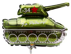Шар ФИГУРА/12" Танк Т-34 30 см (5 шт./уп.) /FM