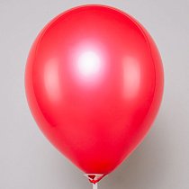 Шар5'' Пастель красный/Red (50 шт./уп.) /Ми