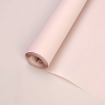 Пленка матовая 60см,  PASTEL лак,  пыльная розовая,  200г (~8м),  40мкр