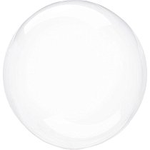Шар 18" СФЕРА BUBBLE DECО прозрачный/сlear 45см /А