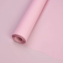 Пленка матовая 60см,  PASTEL лак,  пурпурно-розовый,  200г (~8м),  40мкр